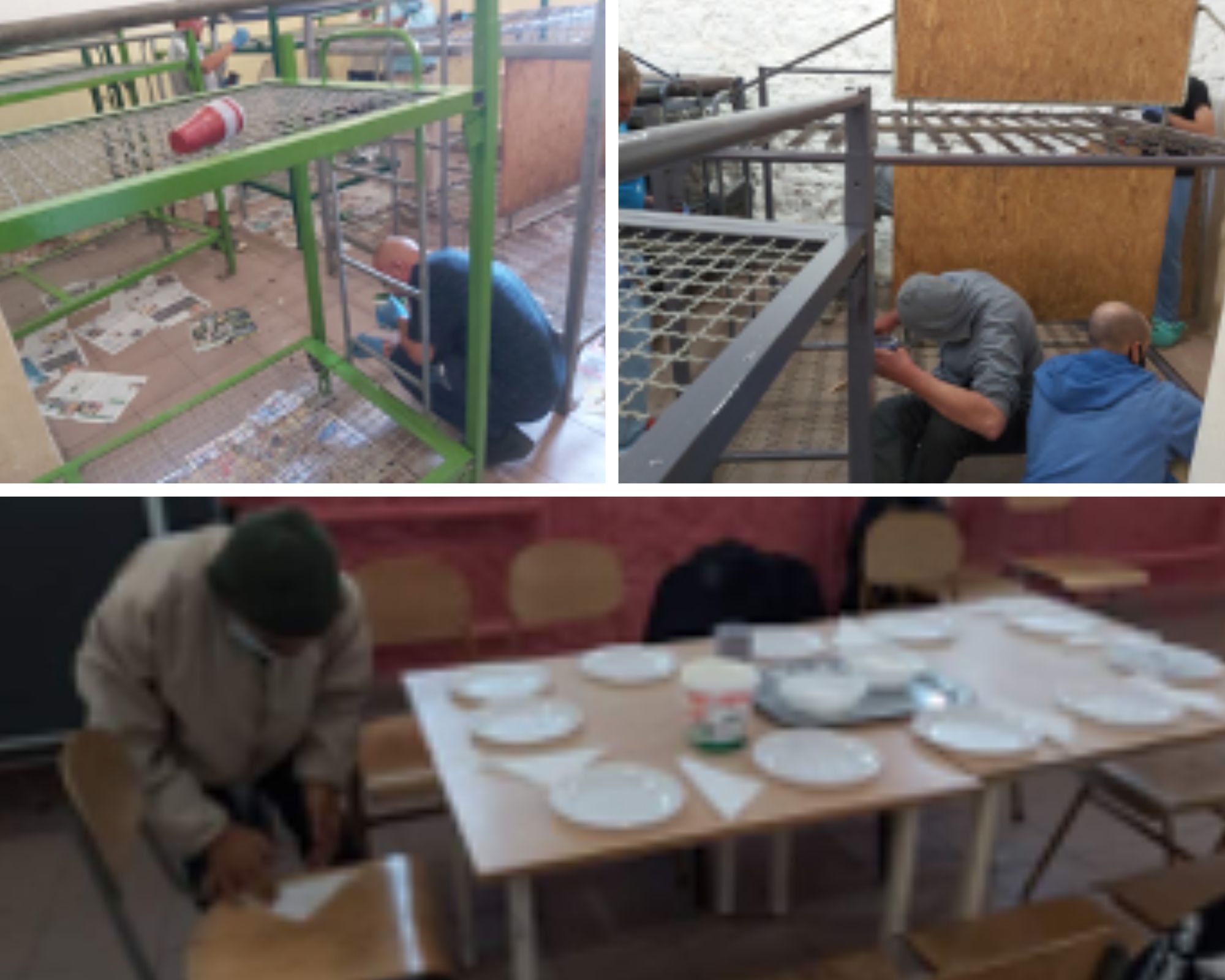 Step by step csoport az Előd utcai menedékhelyen