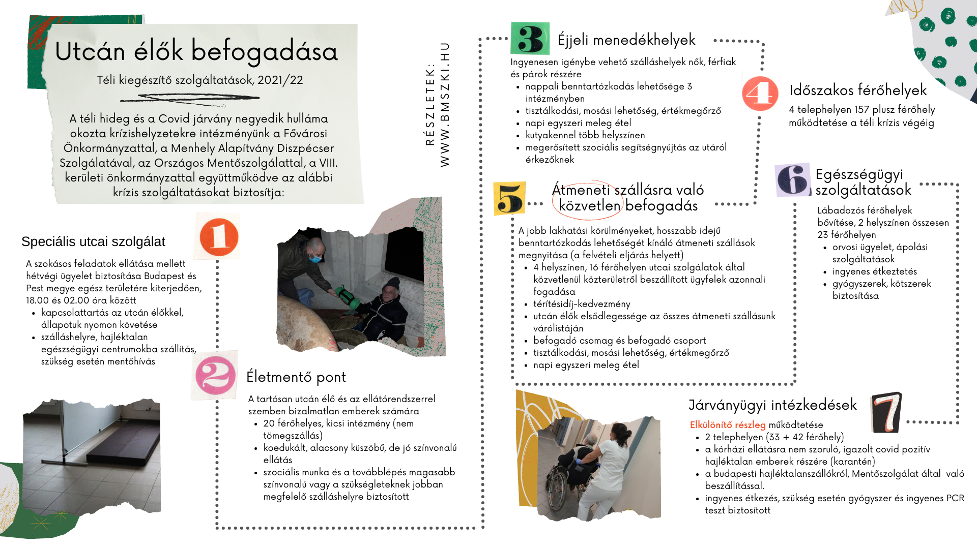 Téli krízisellátás a BMSZKI-ban